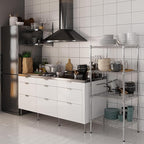 Regal Altair 21" Deep x 24" Wide x 54" Height Wire Shelving Kit | 4-Tier | NSF - Image 2