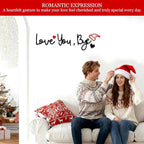 Christmas Love You Bye Wood Sign, Above Door Topper Decoration - Image 2