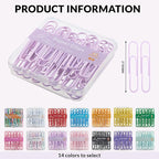 NEEWAY Colorful Large Paper Clips, 2 Inch Jumbo Paper Clips, 3 Pack of 50 - Image 2