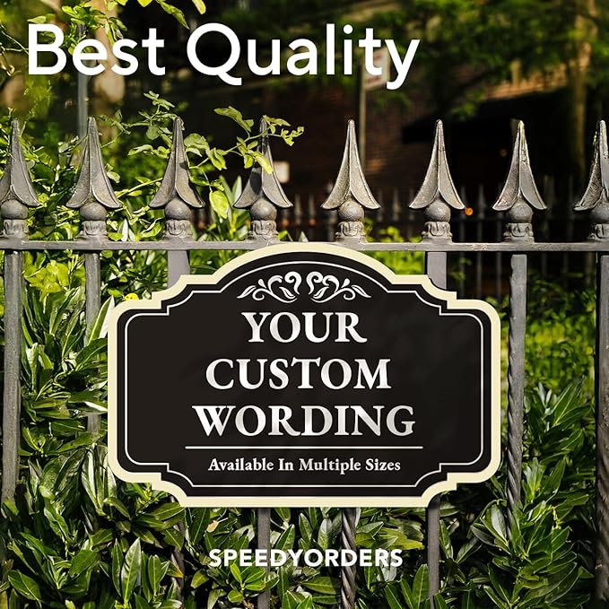 Custom Outdoor Metal Signs, Personalized Aluminum Sign - Image 7