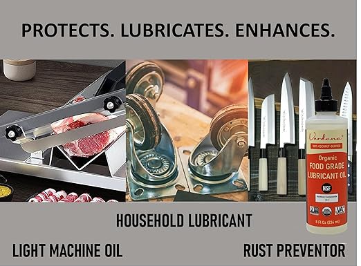 Verdana Food Grade Lubricant Oil – Organic, NSF H1, Non-GMO – Petroleum-Free - Image 6