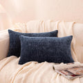Amazon Basics Chenille Throw Pillow Covers, Home Decor Lumbar Cushion Cover by AmazonBasics