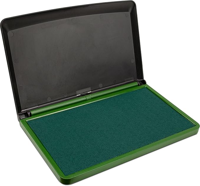 MaxMark Large Premium Green Ink Stamp Pad - Image 2