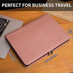 Geslun Personalized Vegan Leather Portfolio, Legal Size 8.5 x 14 Pad Holder - Image 6