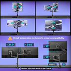 ARES WING Dual Monitor Arm Desk Mount - Image 2