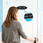 The Loo Sign for Bathroom Decoration, Self-adhesive Funny Bathroom&Restroom - Image 6