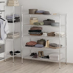Regal Altair 24" Deep x 54" Wide x 64" Height Wire Shelving Kit | 5-Tier | NSF - Image 7