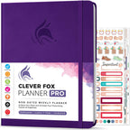 Clever Fox Planner PRO – Weekly & Monthly Life Planner to Increase Productivity