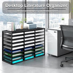 PAG-Mass Mail Sorter Adjustable Countertop Heavy Duty Literature Organizer - Image 2