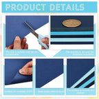 Sinmoe 100 Sheets 5 Shades Cardstock Paper 8.5 x 11 Inches 180gsm Solid Core - Image 4