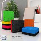 30 Pack Dry Erase Erasers Assorted Colors Magnetic Whiteboard Erasers - Image 5