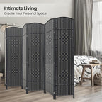Cocosica 6 Panel Room Divider, 6Ft Folding Privacy Screen, Tall - Image 4