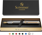 Scriveiner Silver Chrome Fountain Pen - Image 9