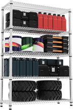 M MZG 5 Tiers Shelf Metal Storage Shelves 3300 lbs Steel Storage Shelving by MEIGAOPLASTICANDMETALHKCOLIMITED