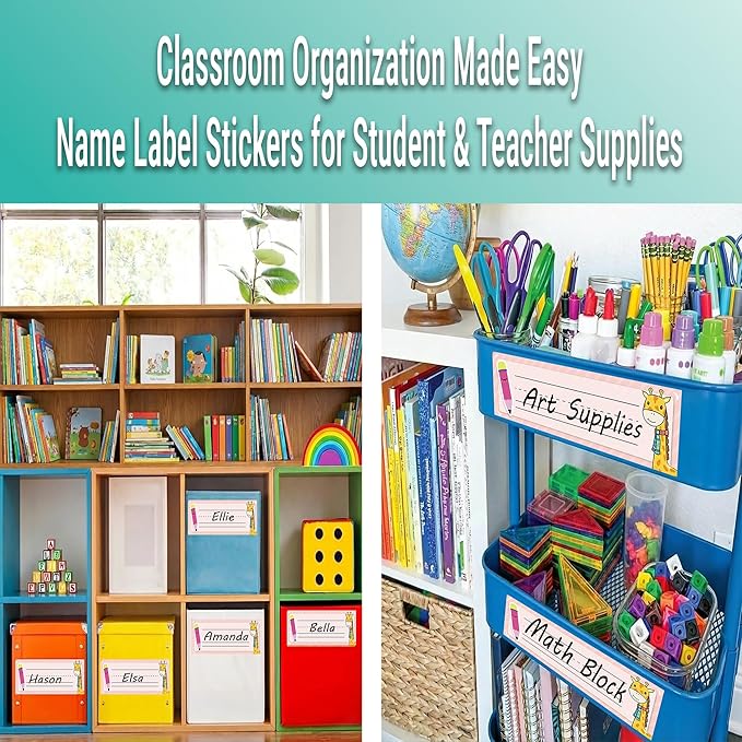36PCS Desk Name Tags for Classroom – Student Name Plates for Classroom - Image 4