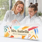 Personalized Name Plate for Desk Custom Acrylic Desk Name Plate Custom Employee - Image 3