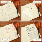 MIVIDE 50 Pack A5 Kraft Notebooks Bulk, 8.3” x 5.5” Lined Paper Journal - Image 6