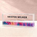 SalaGraphics Desk Name Plate Personalized, Custom by SalaGraphics