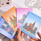 4pcs Metal Bookmarks with Transparent Design, Cute Book Marks - Image 7