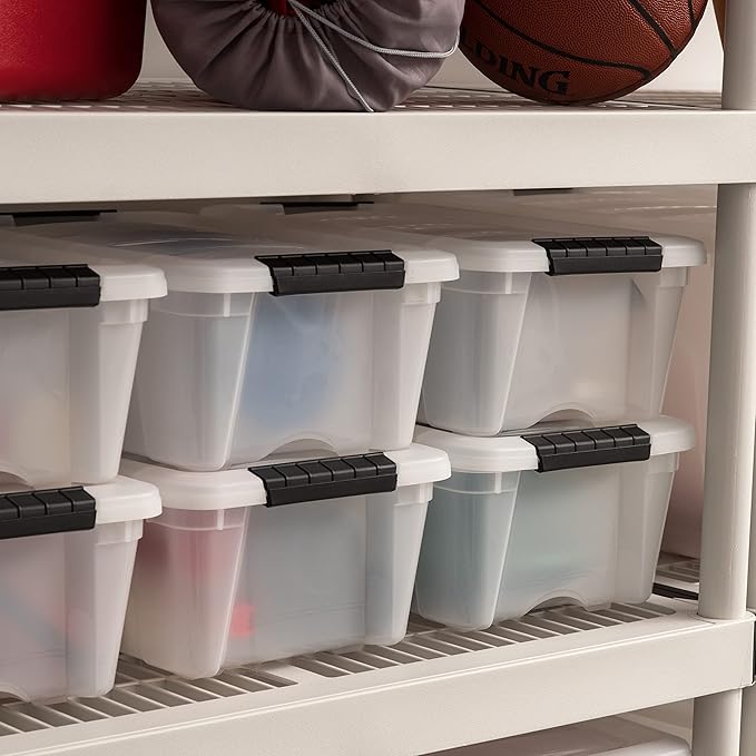 IRIS USA 13 QT Plastic Storage Box - Image 7