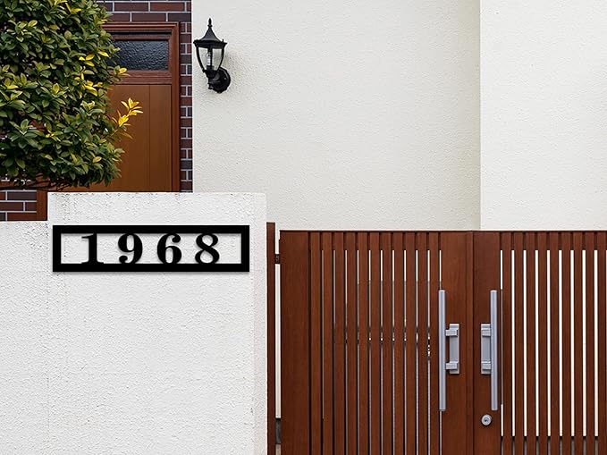 Personalized Horizontal House Numbers - Image 2