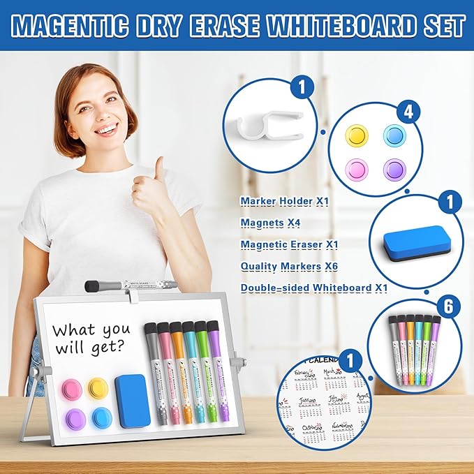 Grtard Magnetic Dry Erase White Board - Image 2