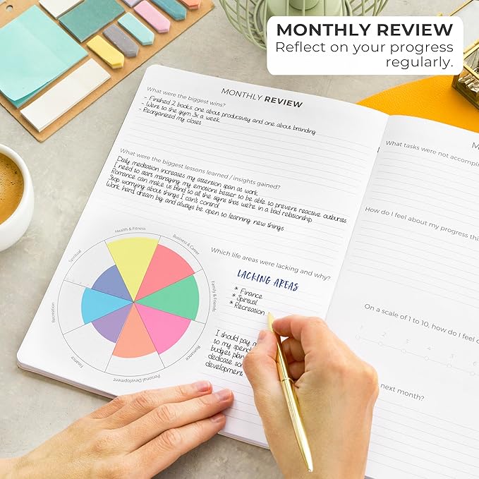 Clever Fox Planner PRO Light – Weekly & Monthly Life Planner to Increase - Image 4