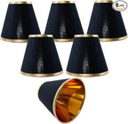 TAaMTYH small lamp shade chandelier shades set of 6，Fabric Lampshade by Unknown