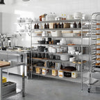 Regal Altair 21" Deep x 72" Wide x 74" Height Wire Shelving Kit | 8-Tier | NSF - Image 4