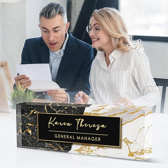 Custom Office Name Plate, Personalized Gifts - Image 5