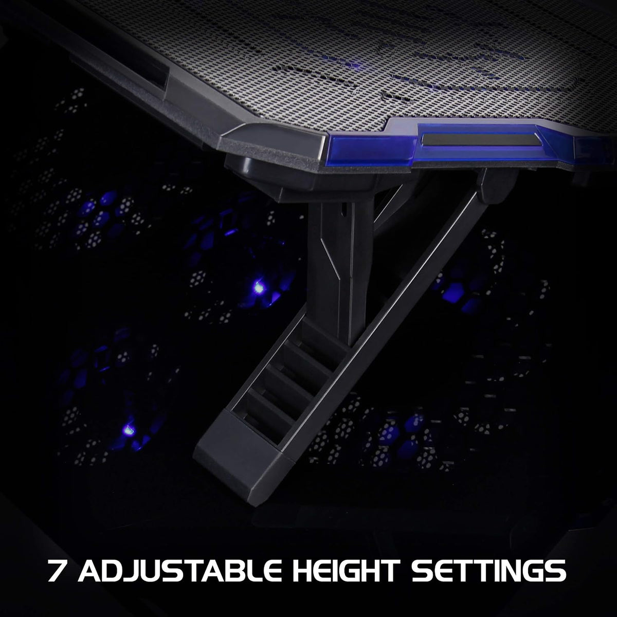 ENHANCE Cryogen Gaming Laptop Cooling Pad - Fits 17 in Computer- Adjustable L...