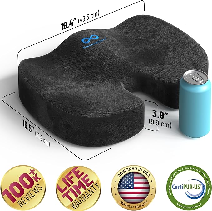 Everlasting Comfort Doctor Recommended Memory Foam Seat Cushion - Image 9
