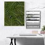 EASEPRES Mesh Wall File Organizer 6 Tier Vertical Mount Hanging Holder Magazine - Image 5