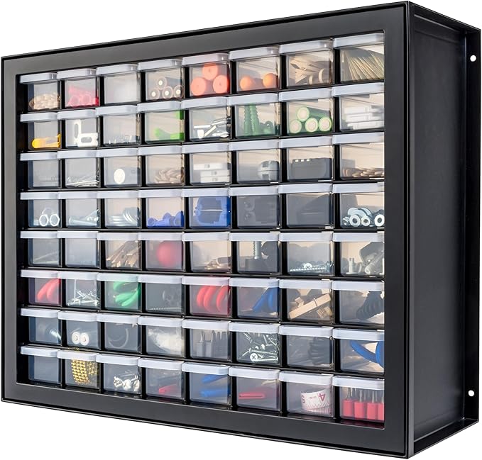 IRIS USA Bead Organizer Drawers, Screw Tool Electronics Hardware Nuts and Bolts by IRISUSA