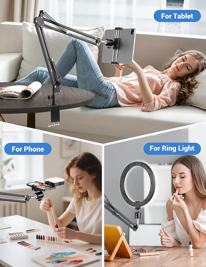 Evekea Overhead Camera Mount, Desk Camera Mount - Image 7