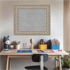 Amanti Art Silver Framed Magnetic Board 23x27 Small Vision Board - Image 5