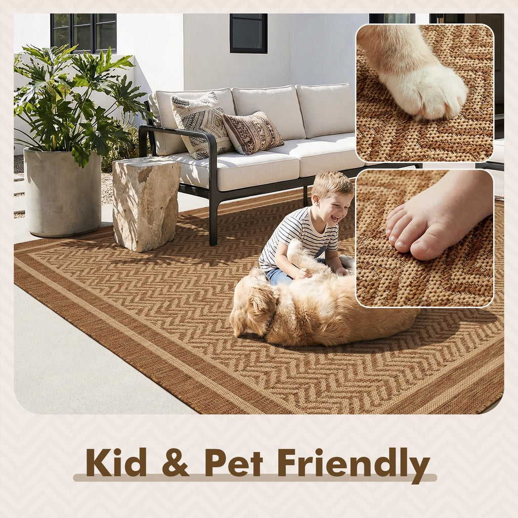 montvoo-2x6 ft indoor outdoor runner rugs for entryway, view 9