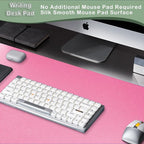 Boutilon Leather Desk Pad Protector, Non-Slip Mouse Pad, Laptop Desk Pad - Image 5