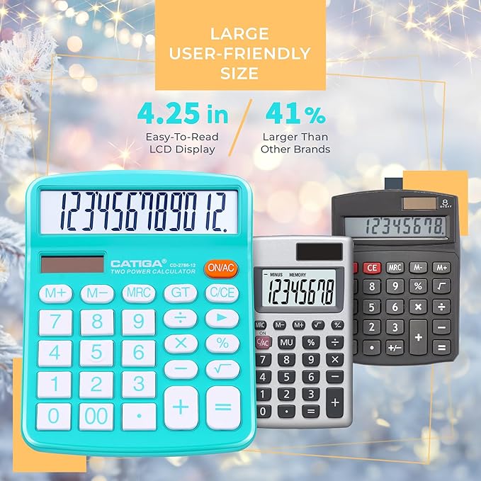 CATIGA Desktop Calculator 12 Digit - Image 7