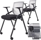 BLANEDUO, 10 Pack Foldable Office Chair by BLANEDUO