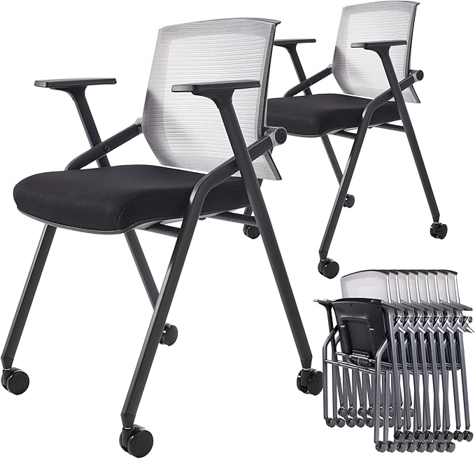 BLANEDUO, 10 Pack Foldable Office Chair by BLANEDUO