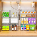 caktraie 6-pack acrylic stackable storage drawers for vanity, main product view