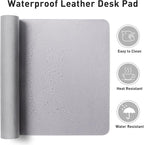 Aothia Large PU Leather Desk Pad Protector – Non-Slip Mouse Pad & Writing Mat - Image 7