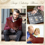 Lewtemi Stamp Collecting Albums Set Stamp Collection Book Include 20 Pages - Image 5
