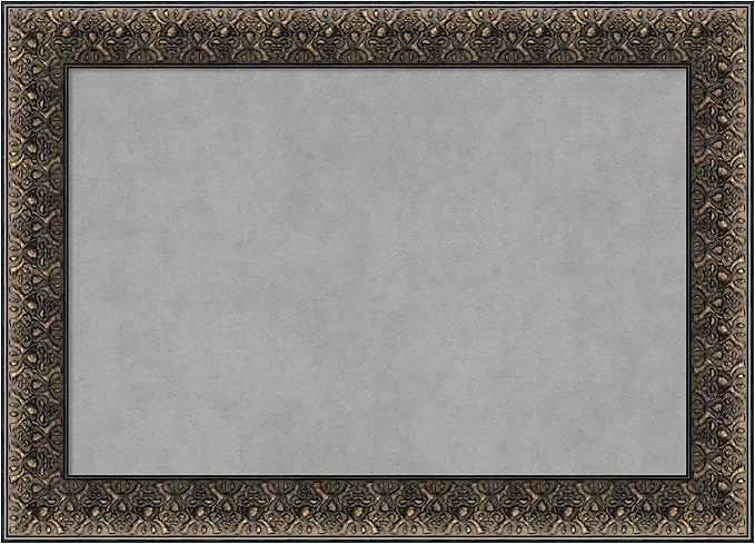 Amanti Art Black Framed Magnetic Board 21x29 Medium Vision Board by AmantiArt