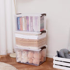 Citylife 6 Packs 69 QT Plastic Storage Bins - Image 5