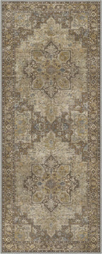 GENIMO 2'6''x7 Runner Rugs for Hallway, Machine Washable Non Slip Vintage Rugs - Image 8