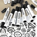 cloudriver Low Odor Dry Erase Markers Tank Style, Chisel Tip, Bulk Dry Erase - Image 7