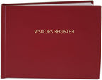 BookFactory Visitor Log Book/Visitors Register Sign-in Logbook by BookFactory