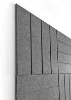 DECORITA Felt Bulletin Board Tiles | Modern Cork Board Alternative | Large Cork - Image 2